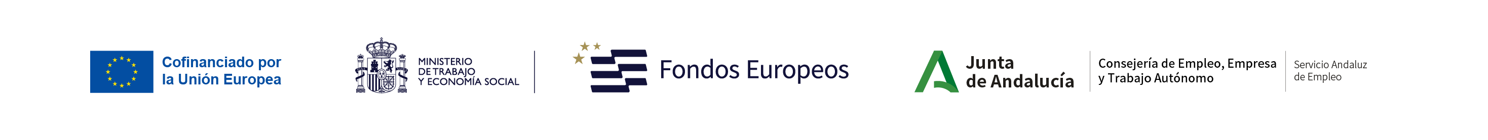 Logos cofinanciación unión europea